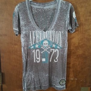 Affliction Womans Rebels Live Fast Tee